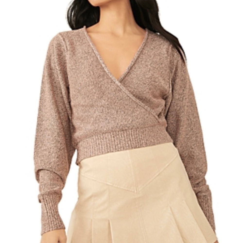 Free People Cropped Sweater